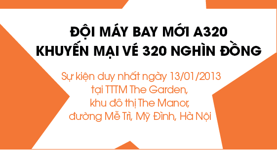 Vé máy bay khuyến mại giá 320 nghìn đồng – Jetstar